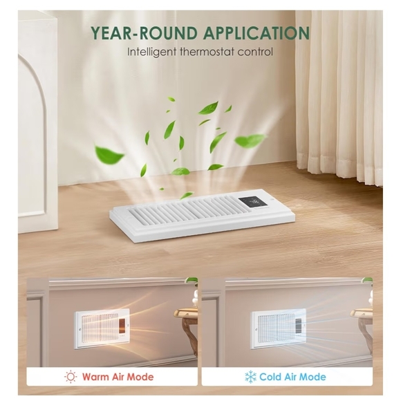 Vallisco White Vent Fan with Remote - Picture 6 of 8